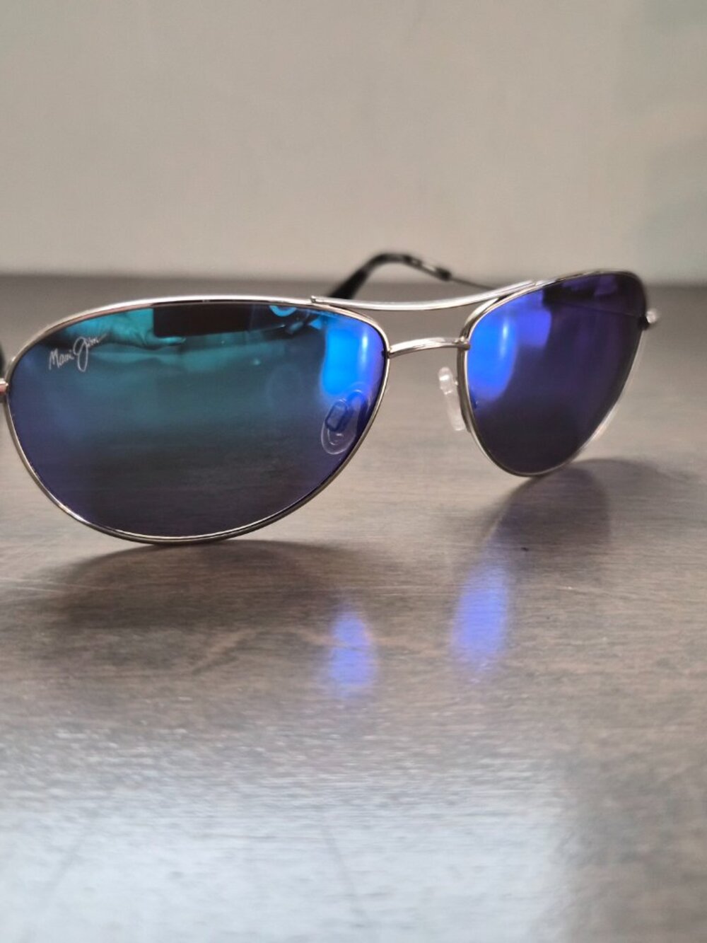 Maui Jim Baby Beach Sunglasses – Blue Hawaii Silver – RX-Able B245-17